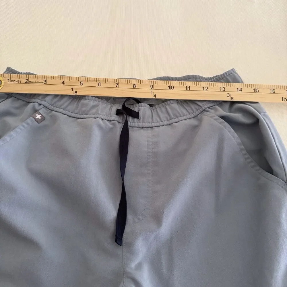 FIGS Small Light Grayish Blue Tansen Men's Jogger Scrub Pants Soft And Comfy‎